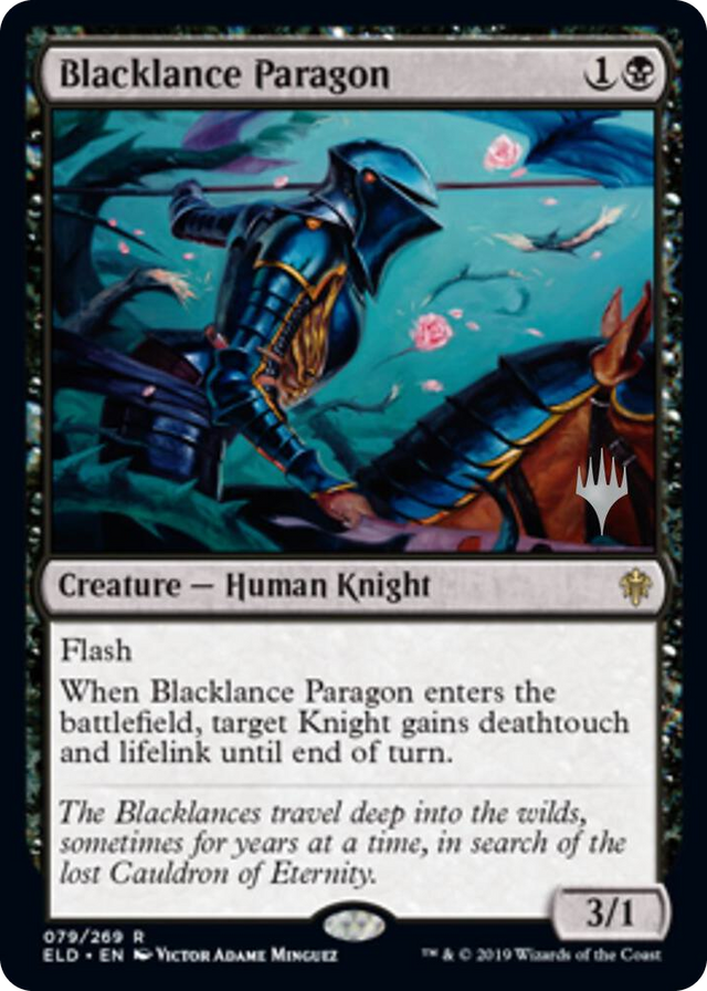 0079 Blacklance Paragon R Promo Pack: Throne of Eldraine