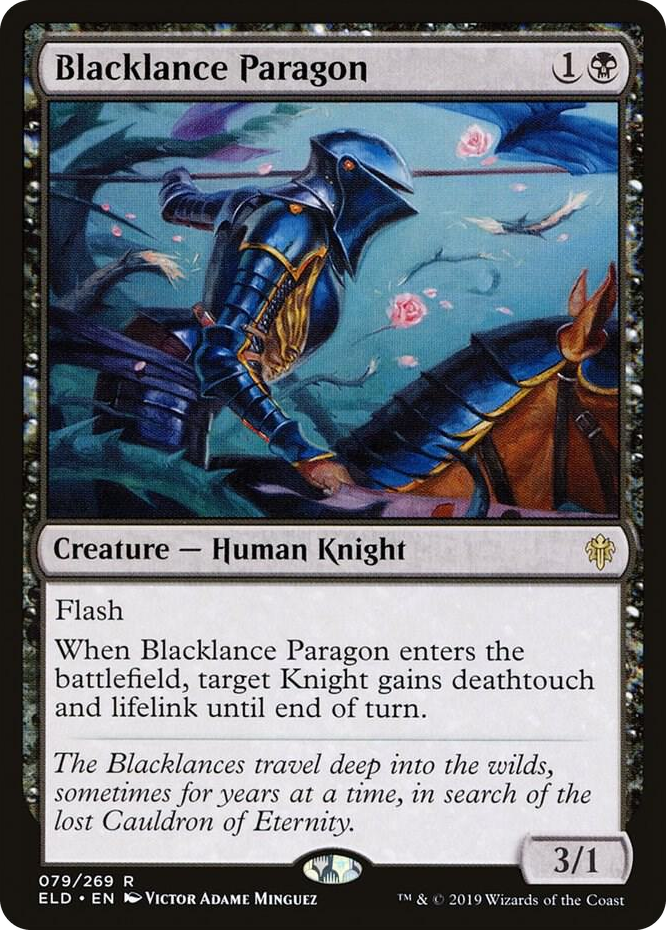 0079 Blacklance Paragon R Throne of Eldraine