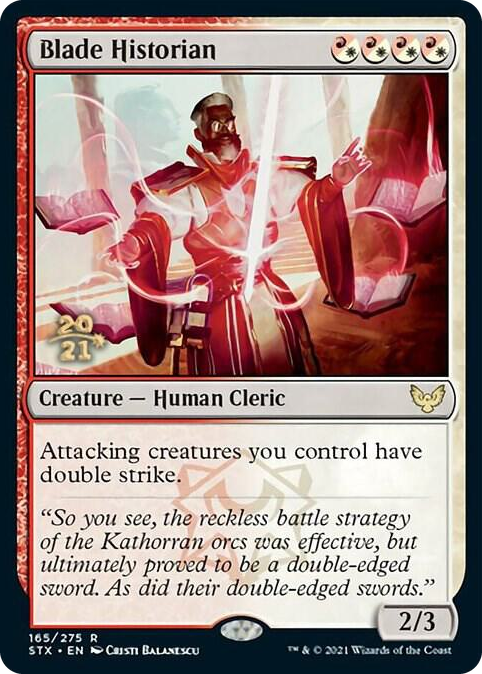 Blade Historian #165 R - Prerelease Cards Pokemon card