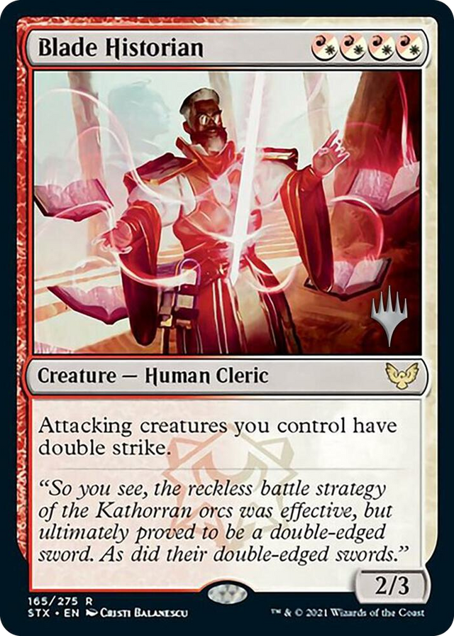 0165 Blade Historian R Promo Pack: Strixhaven