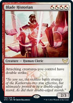 0165 Blade Historian R Strixhaven: School of Mages