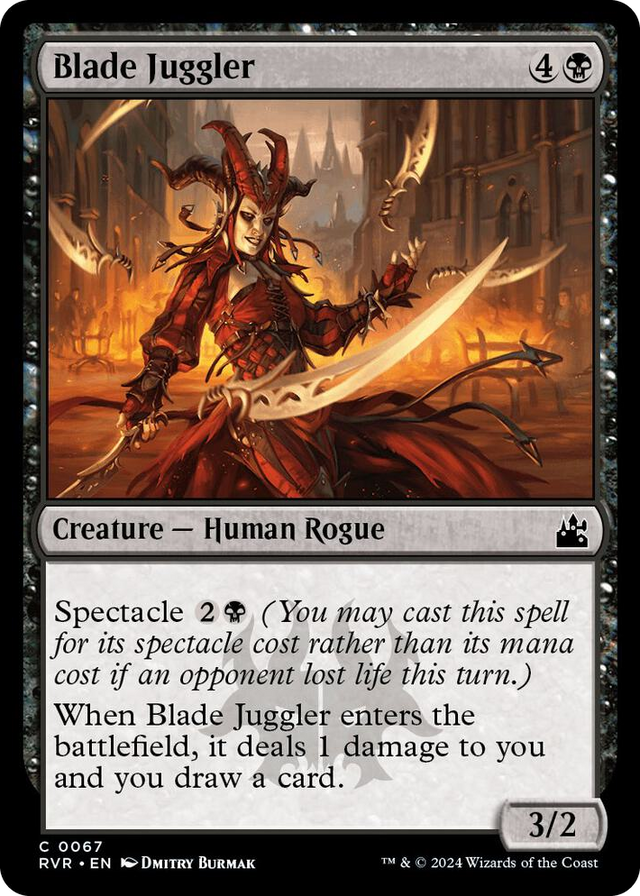 0067 Blade Juggler C Ravnica Remastered