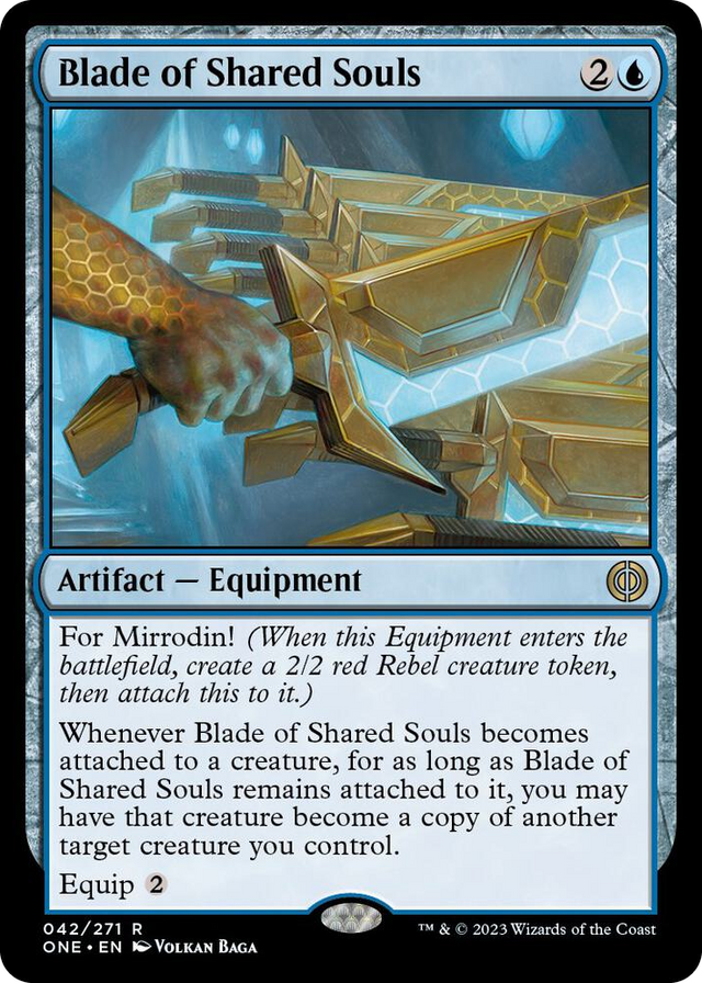 0042 Blade of Shared Souls R Phyrexia: All Will Be One