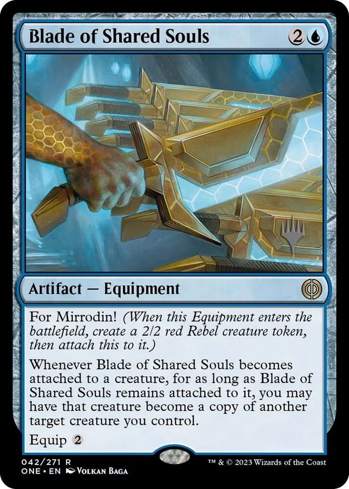 0042 Blade of Shared Souls R Promo Pack: Phyrexia: All Will Be One