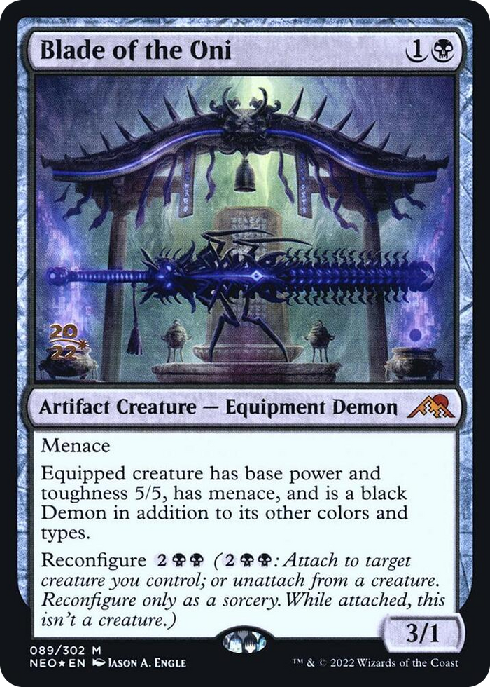 Blade of the Oni #89 M - Prerelease Cards Pokemon card