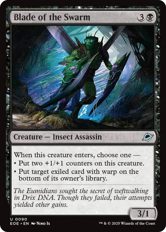 Blade of the Swarm #90 U - Edge of Eternities Pokemon card