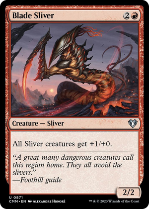 0871 Blade Sliver U Commander Masters