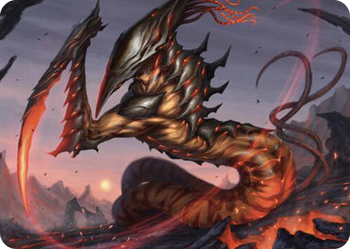 0078 Blade Sliver Art Card S Art Series: Commander Masters