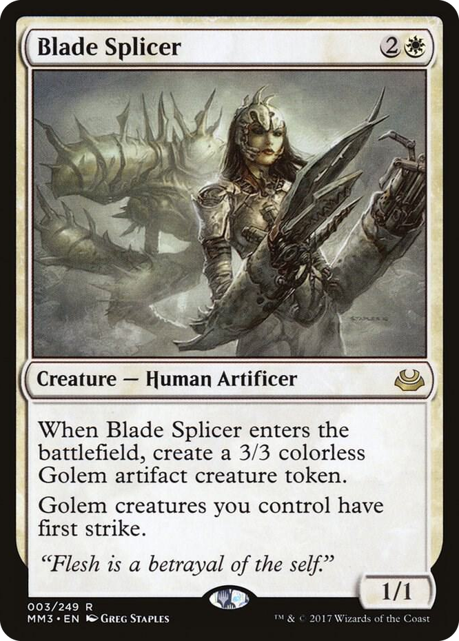 Blade Splicer #3 R - Modern Masters 2017 Pokemon card