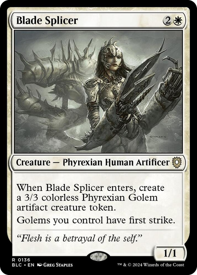 0136 Blade Splicer R Commander: Bloomburrow