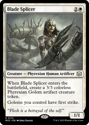 0175 Blade Splicer R Commander: March of the Machine