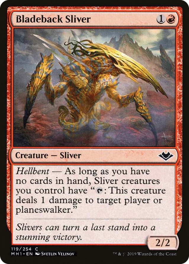 0119 Bladeback Sliver C Modern Horizons