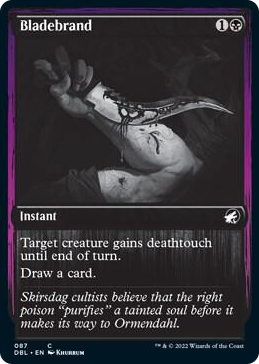 Bladebrand #87 C - Innistrad: Double Feature Pokemon card