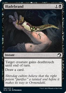 0087 Bladebrand C Innistrad: Midnight Hunt