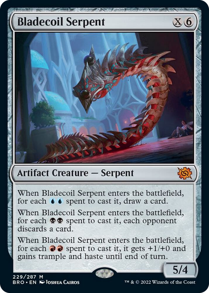 0229 Bladecoil Serpent M The Brothers' War
