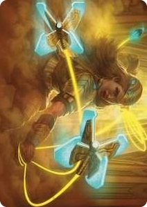 0046 Bladehold War-Whip Art Card S Art Series: Phyrexia: All Will Be One
