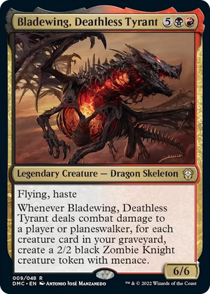 0009 Bladewing, Deathless Tyrant R Commander: Dominaria United