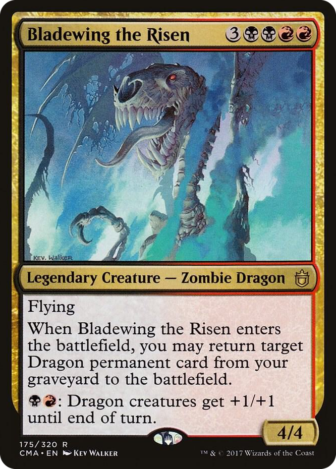 Bladewing the Risen #175 R - Commander Anthology Pokemon card