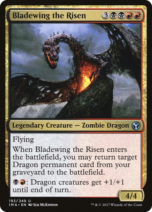 0193 Bladewing the Risen U Iconic Masters