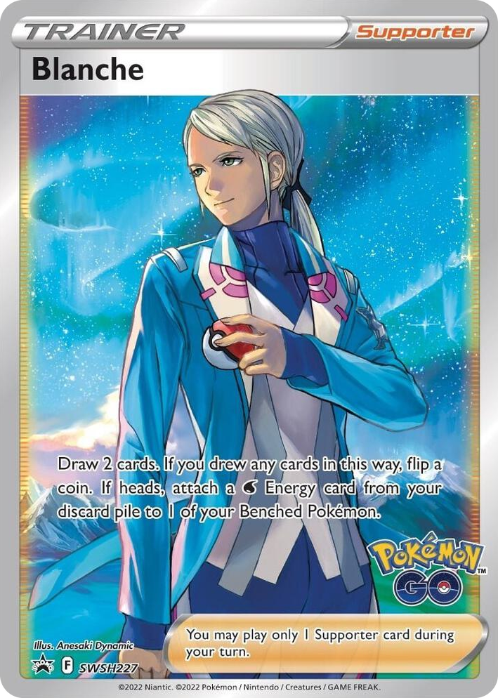 0227 Blanche - SWSH227 Promo Sword & Shield Promo Cards