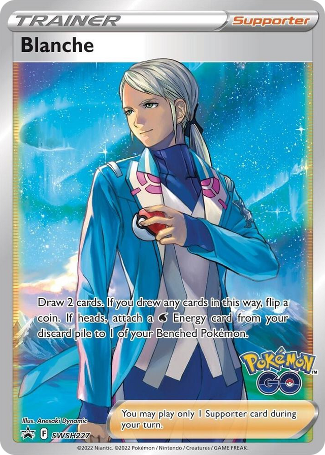 0227 Blanche - SWSH227 Promo Sword & Shield Promo Cards
