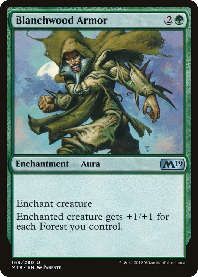 0169 Blanchwood Armor U Core Set 2019