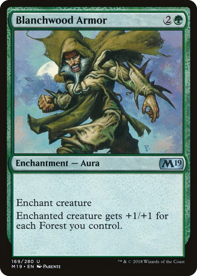 0169 Blanchwood Armor U Core Set 2019