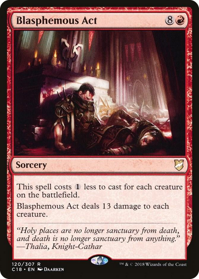 0120 Blasphemous Act R Commander 2018