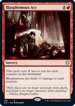 0159 Blasphemous Act R Commander 2021