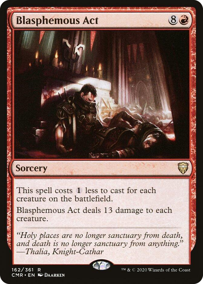 0162 Blasphemous Act R Commander Legends
