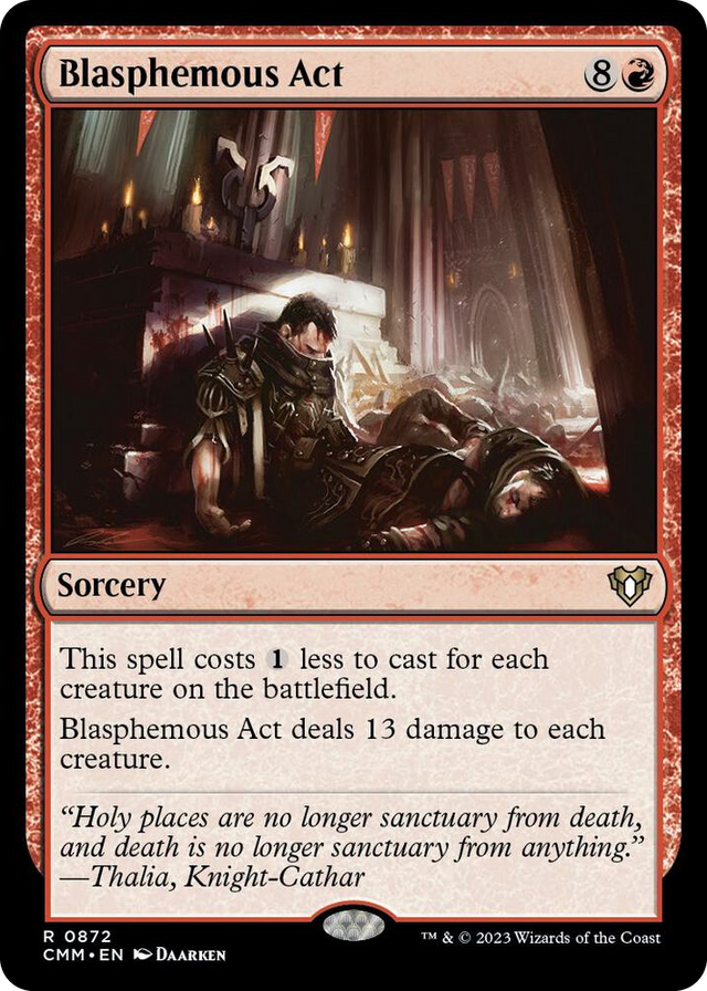 0872 Blasphemous Act R Commander Masters