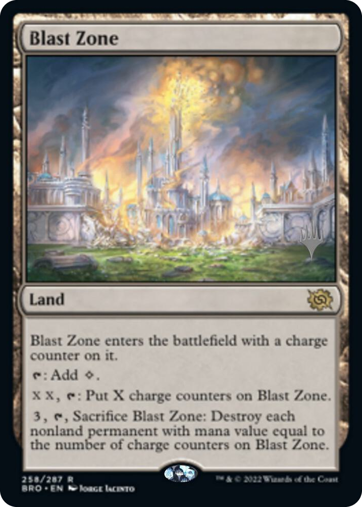 0258 Blast Zone (BRO) R Promo Pack: The Brothers' War