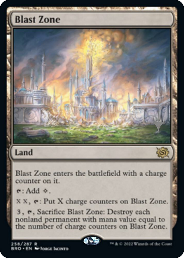 0258 Blast Zone (BRO) R Promo Pack: The Brothers' War