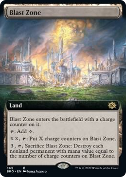 0369 Blast Zone (Extended Art) R The Brothers' War