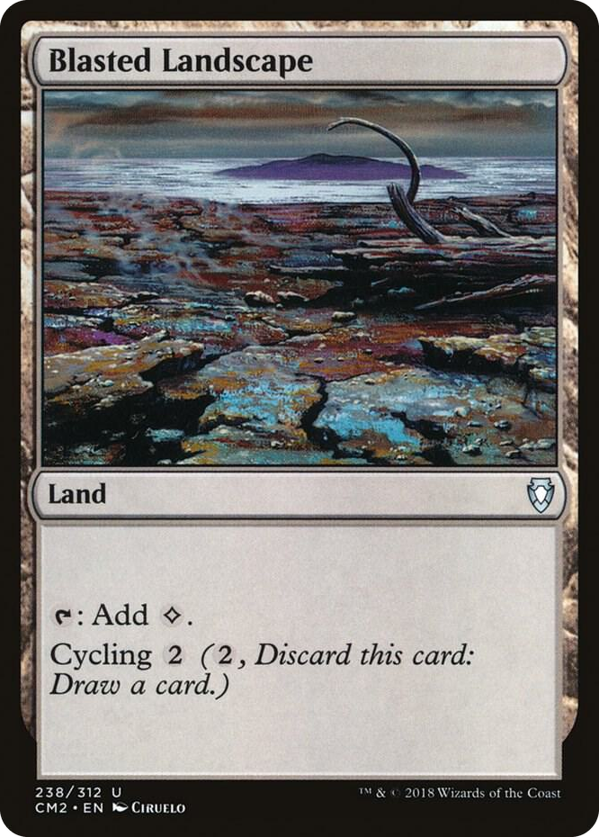 0238 Blasted Landscape U Commander Anthology Volume II