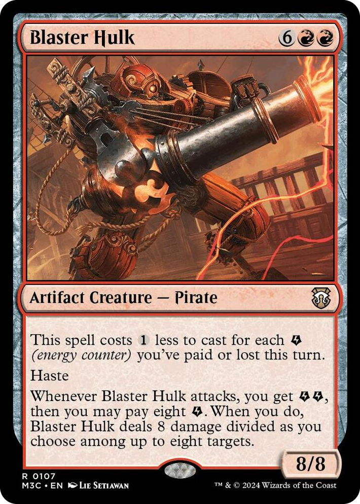 0107 Blaster Hulk R Commander: Modern Horizons 3