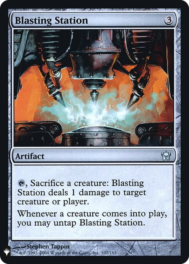 0107 Blasting Station U The List Reprints