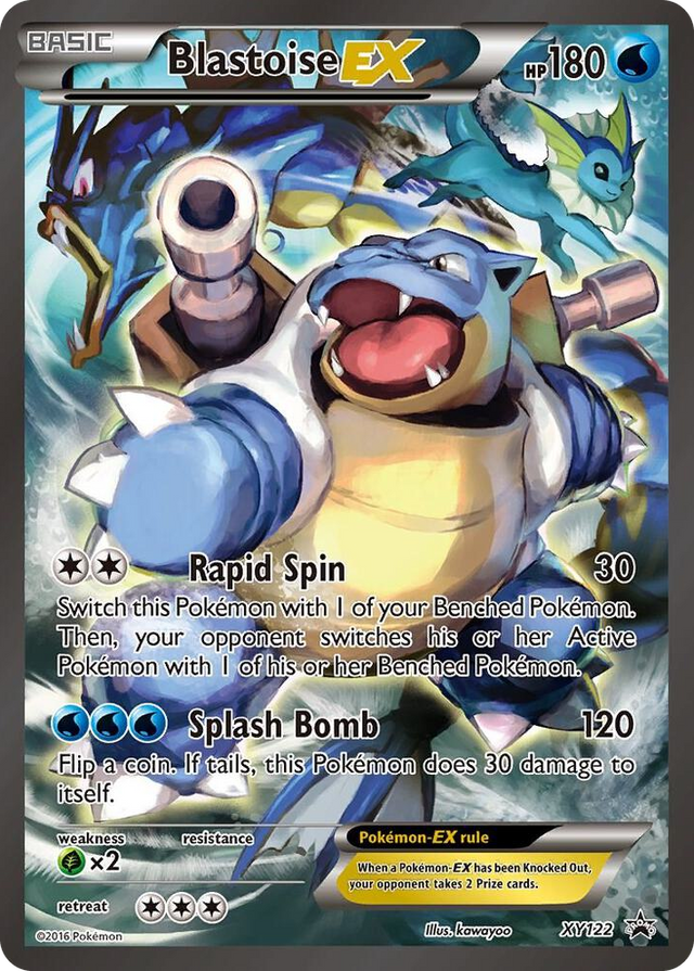 XY122 Blastoise EX - XY122 Promo XY Promos