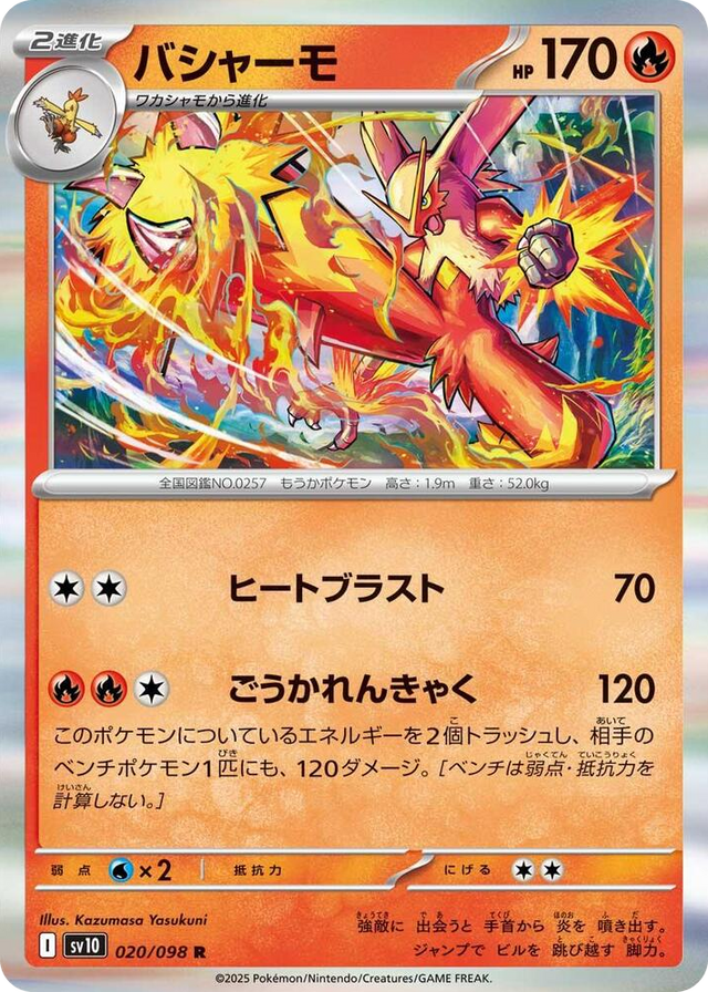 0020 Blaziken Rare The Glory of Team Rocket