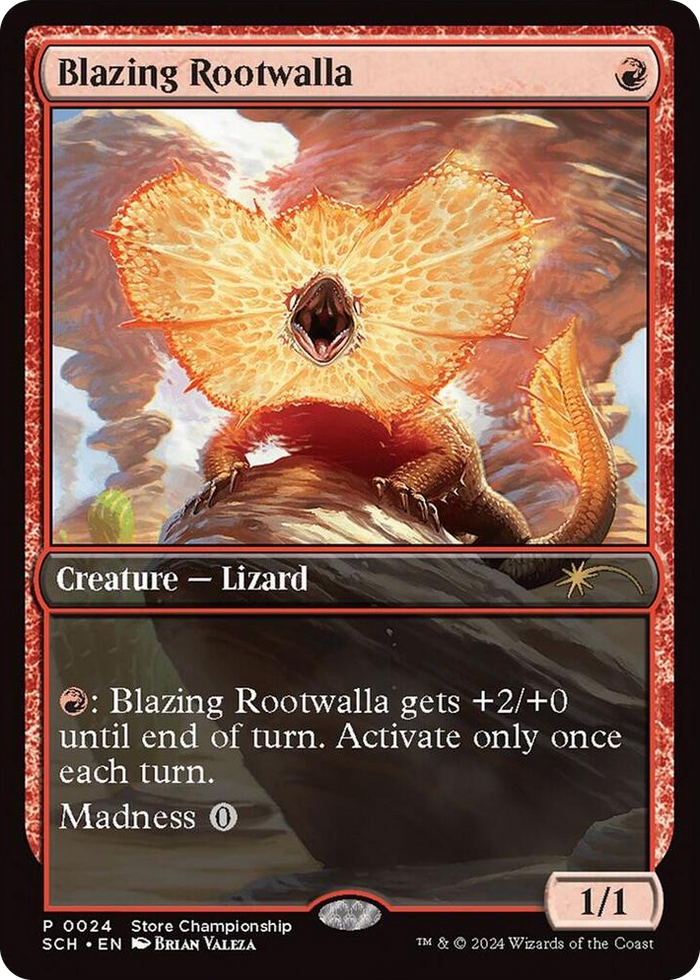 Blazing Rootwalla #24 P - Game Day & Store Championship Promos Pokemon card