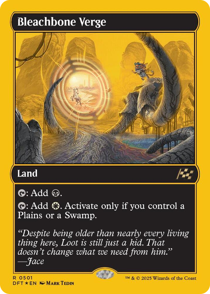 0501 Bleachbone Verge (First-Place Foil) R Aetherdrift