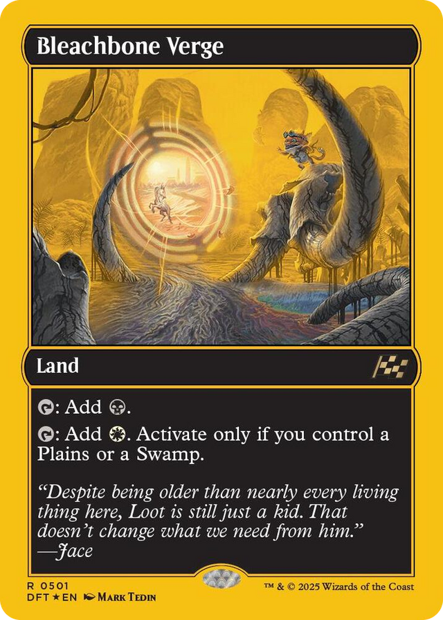0501 Bleachbone Verge (First-Place Foil) R Aetherdrift