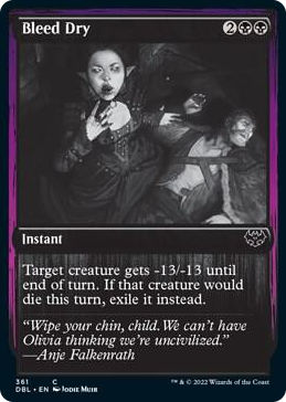 0361 Bleed Dry C Innistrad: Double Feature