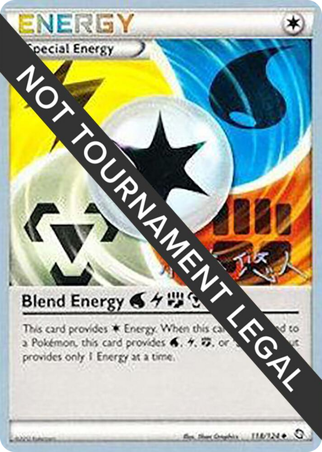 0118 Blend Energy WLFM - 2014 (Haruto Kobayashi) Uncommon World Championship Decks