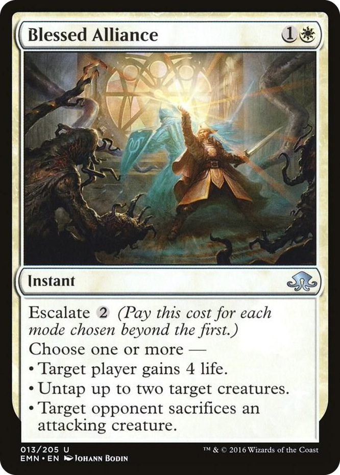 Blessed Alliance #13 U - Eldritch Moon Pokemon card