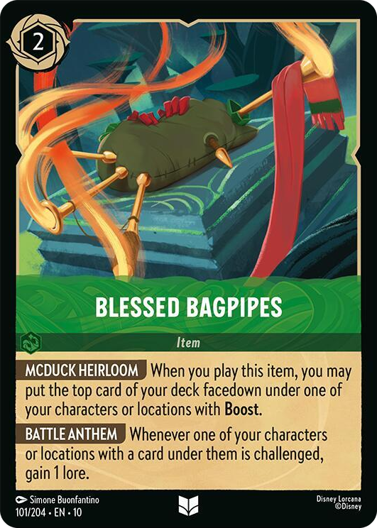 0101 Blessed Bagpipes Uncommon Whispers in the Well