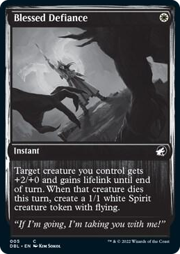 0005 Blessed Defiance C Innistrad: Double Feature