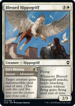 0011 Blessed Hippogriff C Commander Legends: Battle for Baldur's Gate