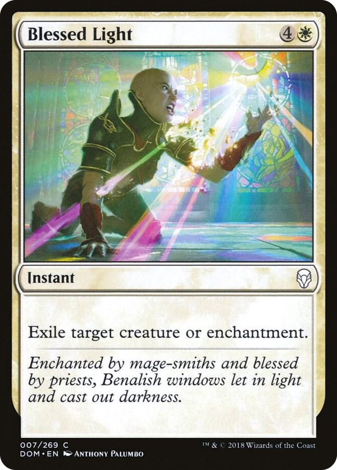 0007 Blessed Light C Dominaria