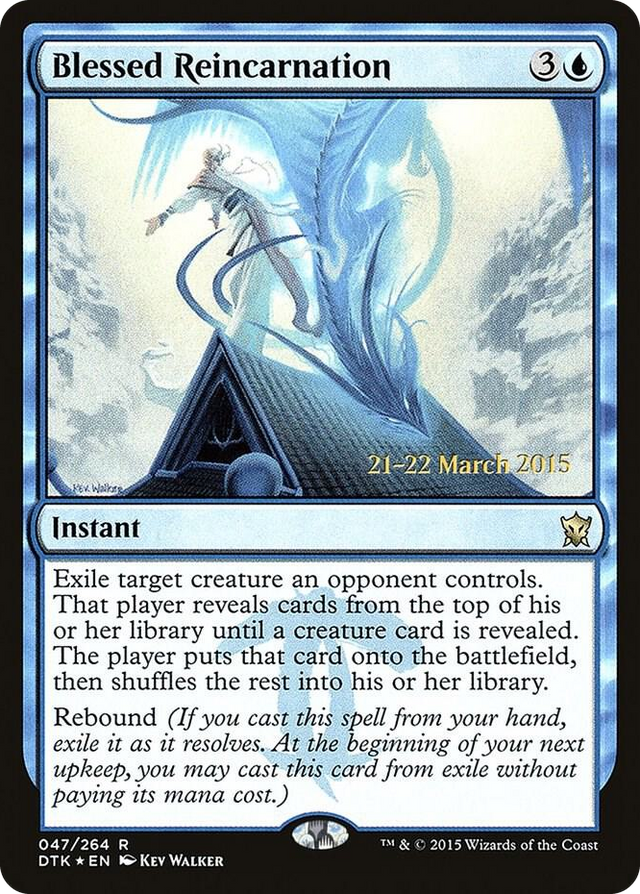 0047 Blessed Reincarnation R Prerelease Cards
